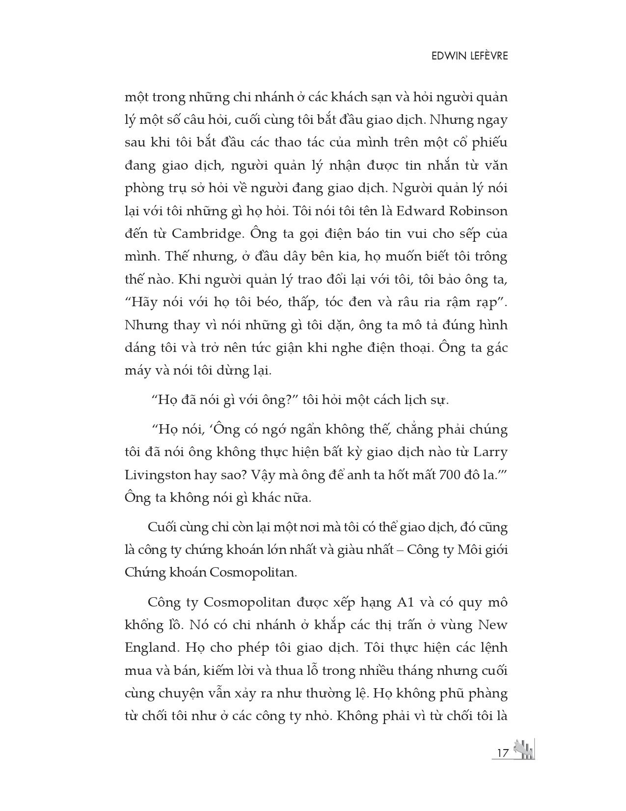 Jesse Livermore - Nhà Đầu Tư Chứng Khoán Vĩ Đại