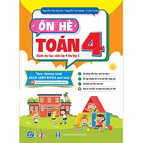 Ôn Hè Toán 4 Dành cho học sinh lớp 4 vào 5 - Bản Quyền