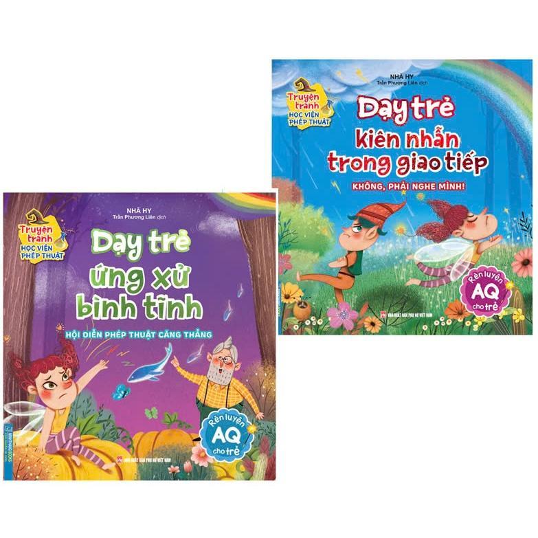 Sách - Truyện Tranh Học Viện Phép Thuật - Combo 10 Cuốn - Rèn Luyện AQ Cho Trẻ - Minh Thắng