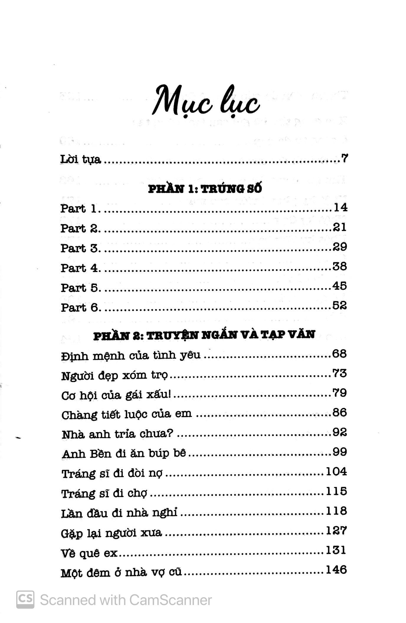 Trúng Số (Tái Bản)