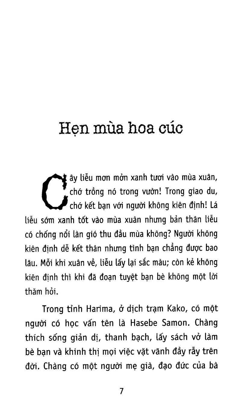 Tác Phẩm Chọn Lọc - Văn Học Nhật - Hẹn Mùa Hoa Cúc (Tái Bản 2022)