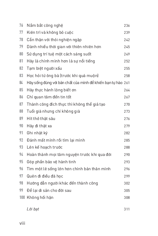 100 bí quyết của người thành công - Những bài tập nhỏ thay đổi cuộc đời