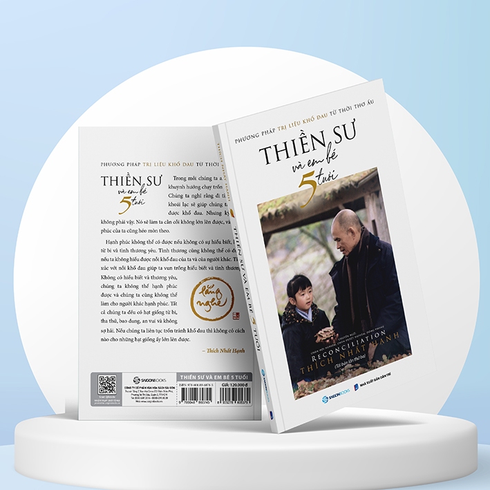 SÁCH Thiền sư và em bé 5 tuổi - Tác giả Thích Nhất Hạnh - Mvn Books
