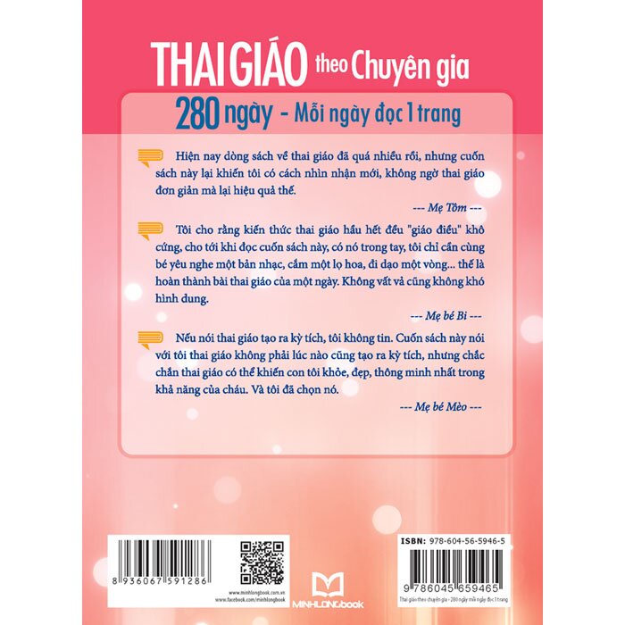 Thai Giáo Theo Chuyên Gia - 280 Ngày Mỗi Ngày Đọc 1 Trang