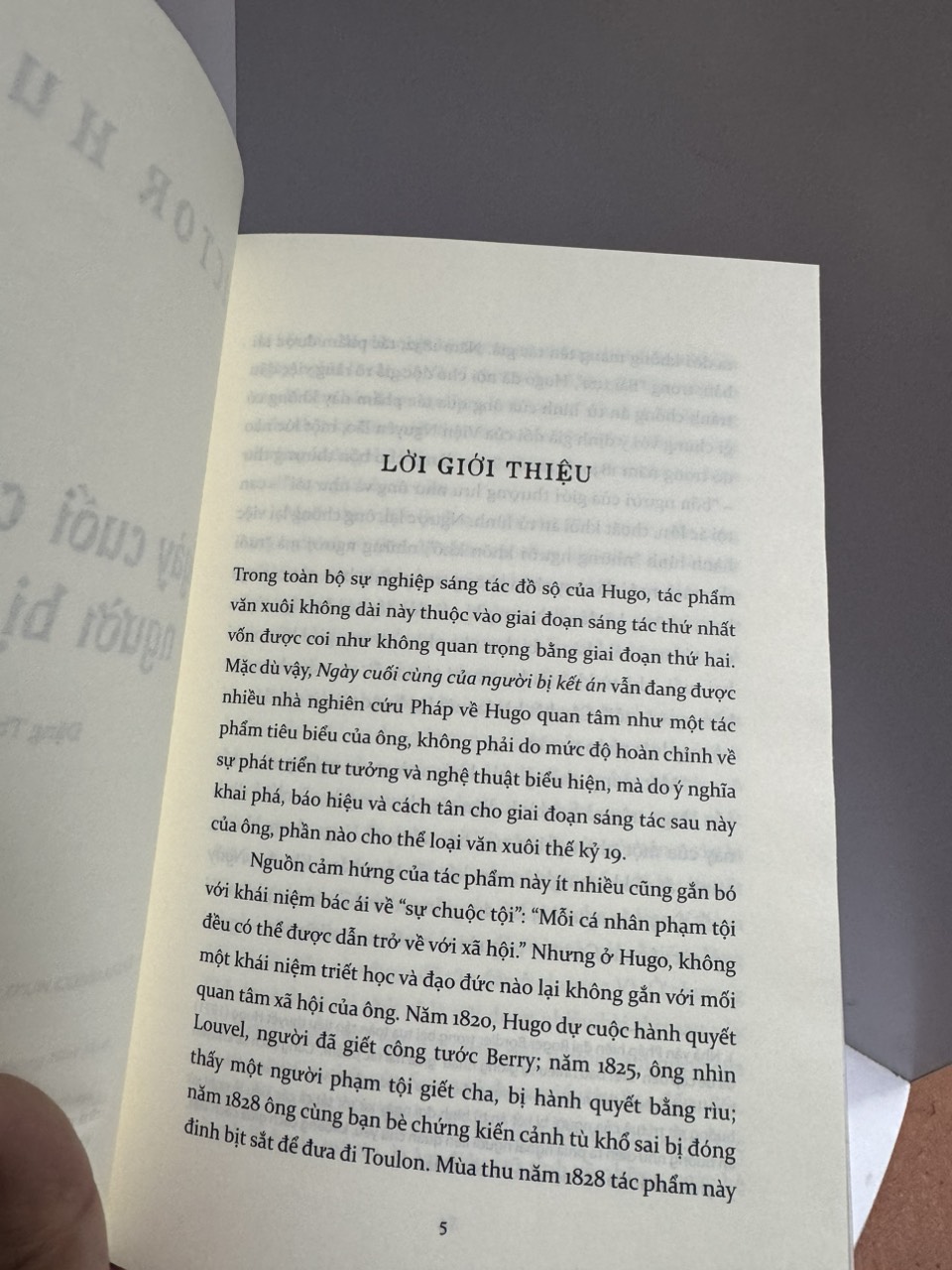 NGÀY CUỐI CÙNG CỦA NGƯỜI BỊ KẾT ÁN – Victor Hugo – Đặng Thị Hạnh dịch – Nhã Nam - NXB Văn Học