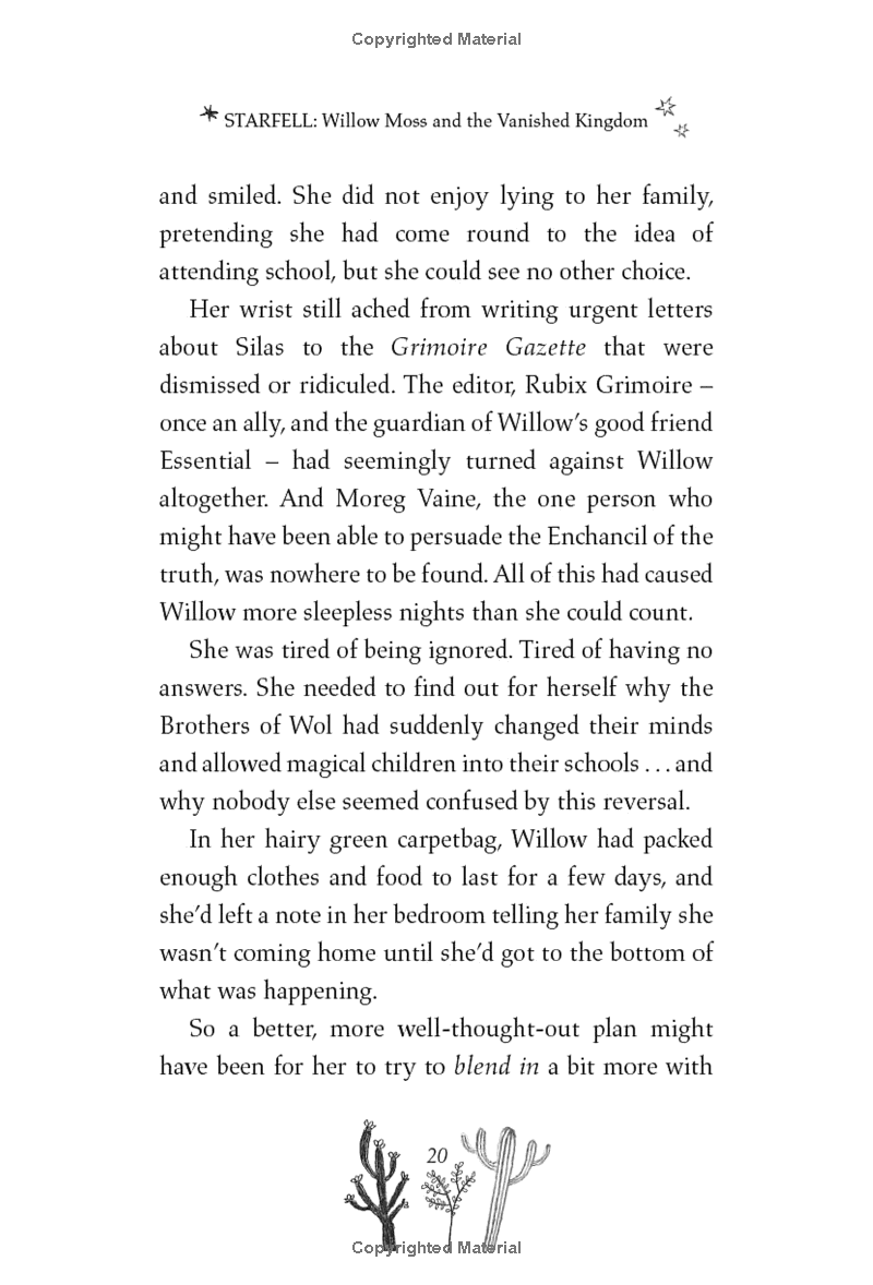 Starfell 3: Willow Moss And The Vanished Kingdom