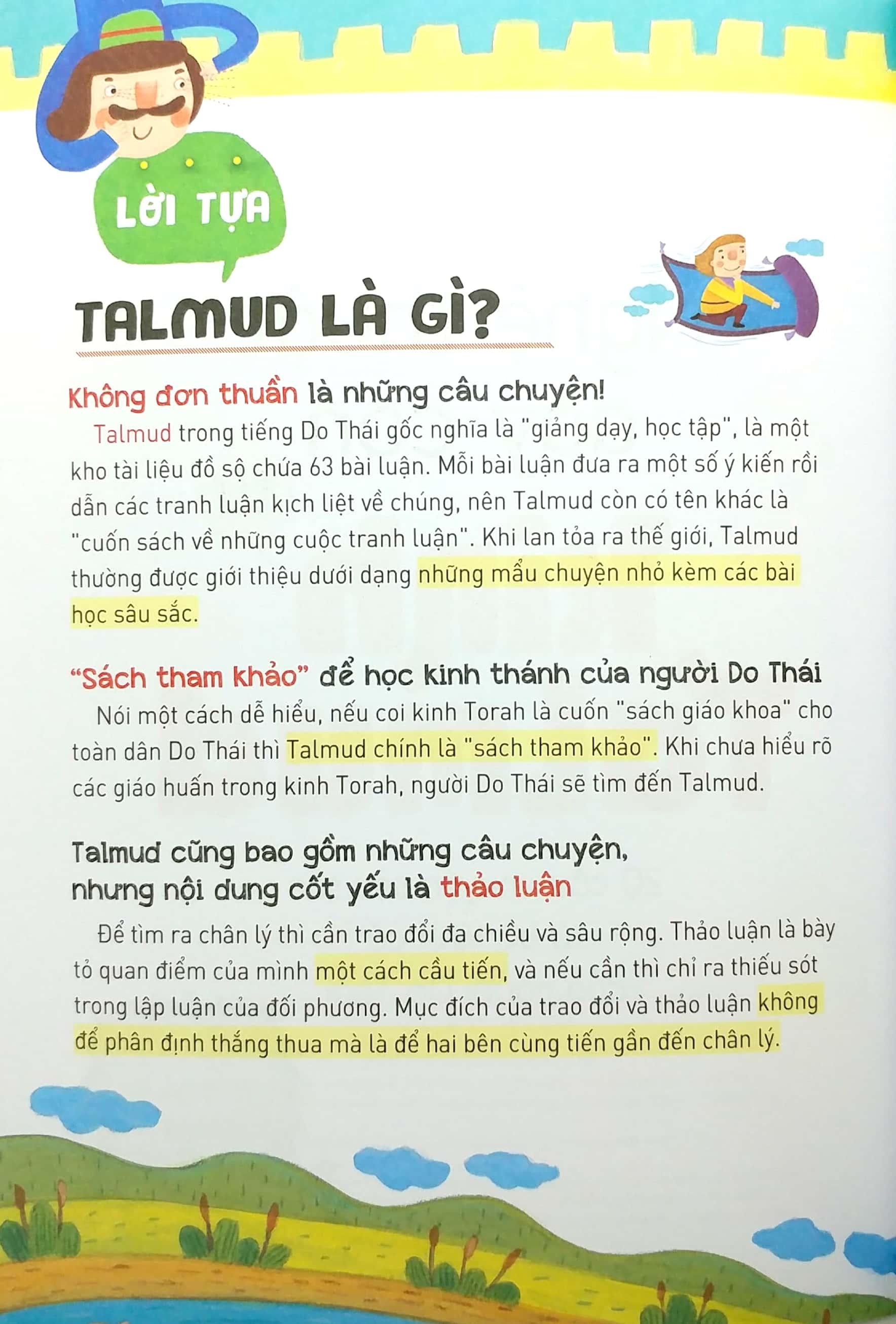 Nghệ Thuật Dạy Con Từ Kinh Talmud (20 Câu Chuyện Sâu Sắc Từ Bộ Kinh Cổ Của Người Do Thái)