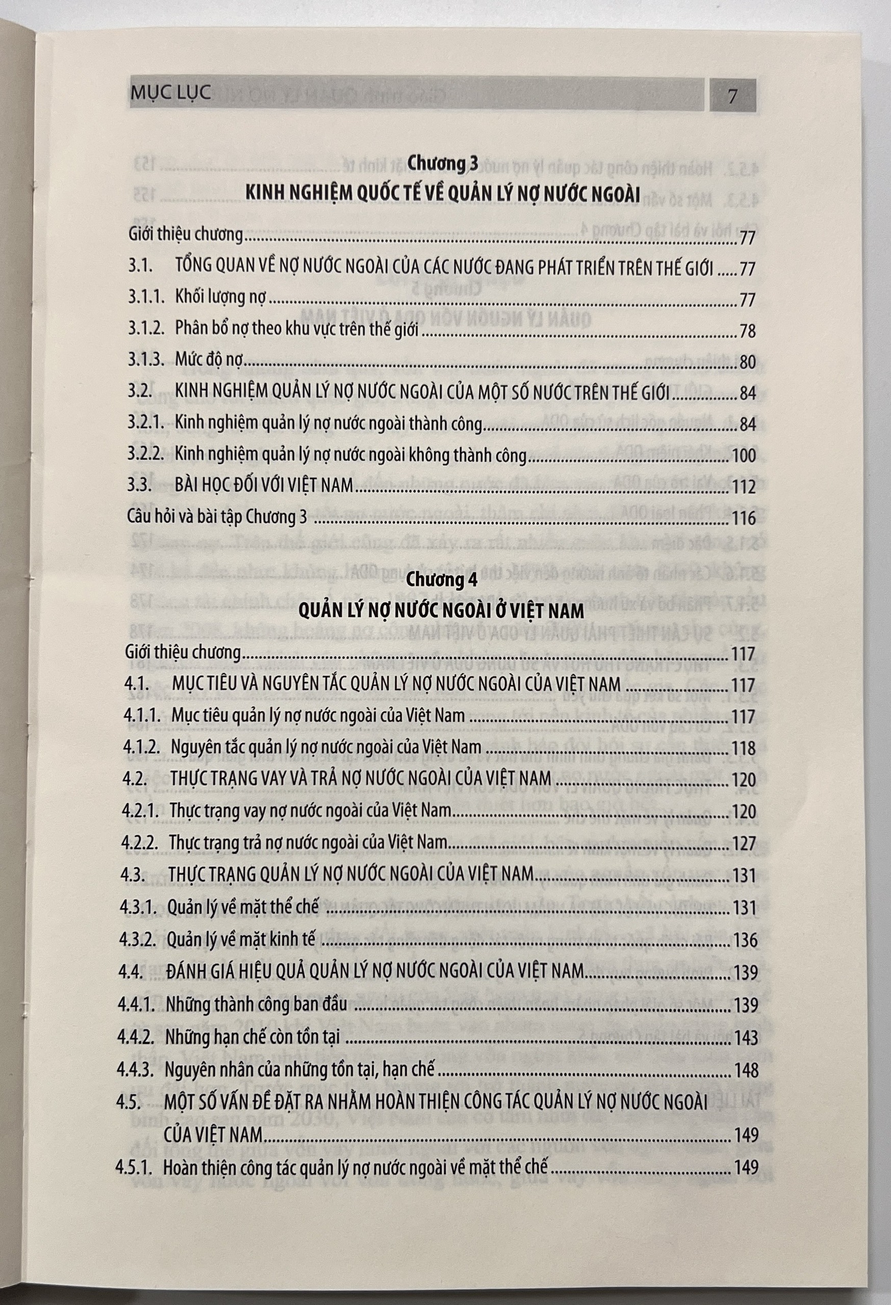 Sách - Giáo Trình Quản Lý Nợ Nước Ngoài