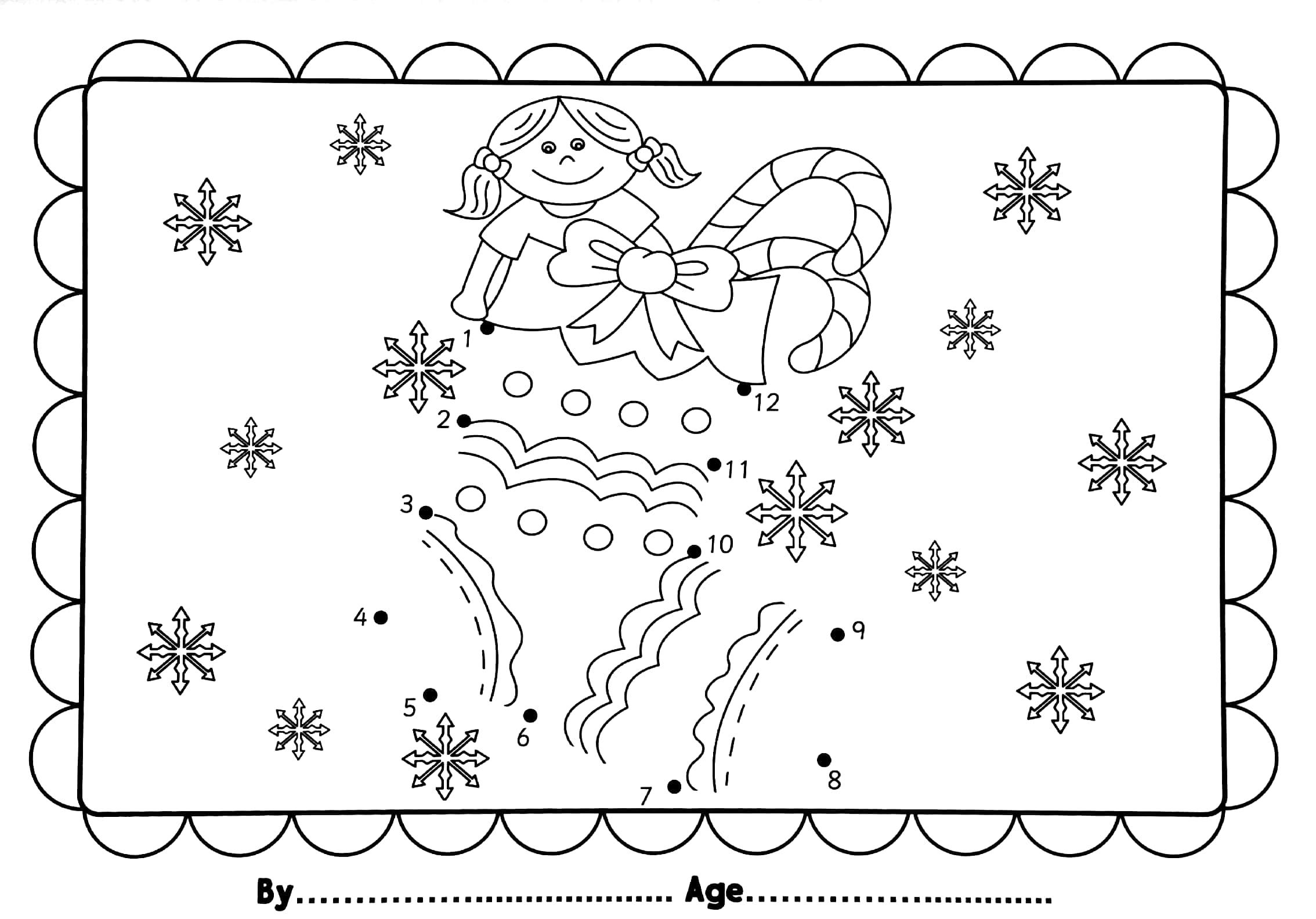 I Love To Colour My Placemat - Christmas (Red)