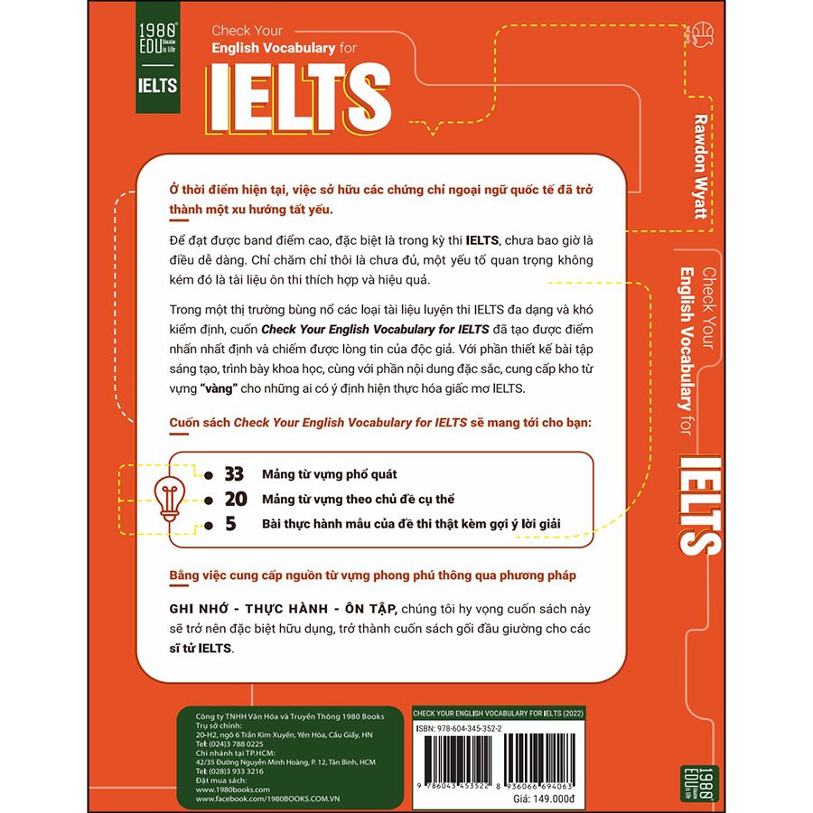 Check Your English Vocabulary For Ielts (Tái Bản 2022)