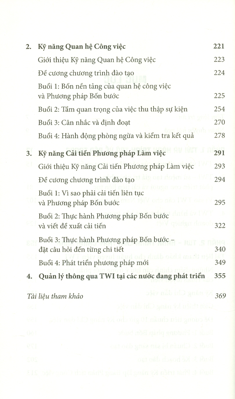 TWI - Bí Quyết Ẩn Sau Thành Công Của Các Siêu Cường Quốc