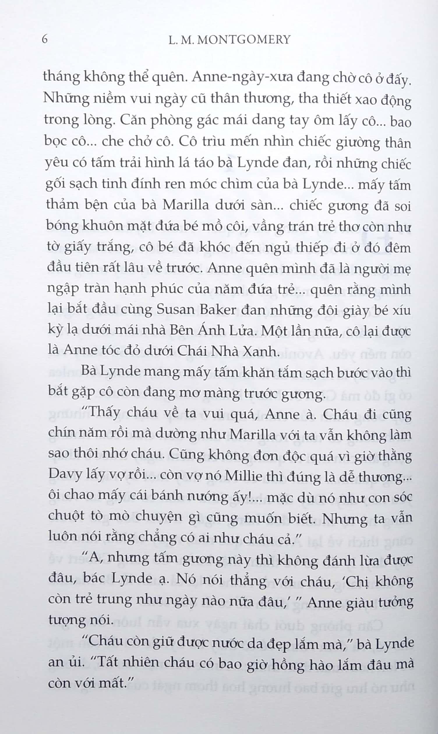 Anne Dưới Mái Nhà Bên Ánh Lửa (Tái Bản)