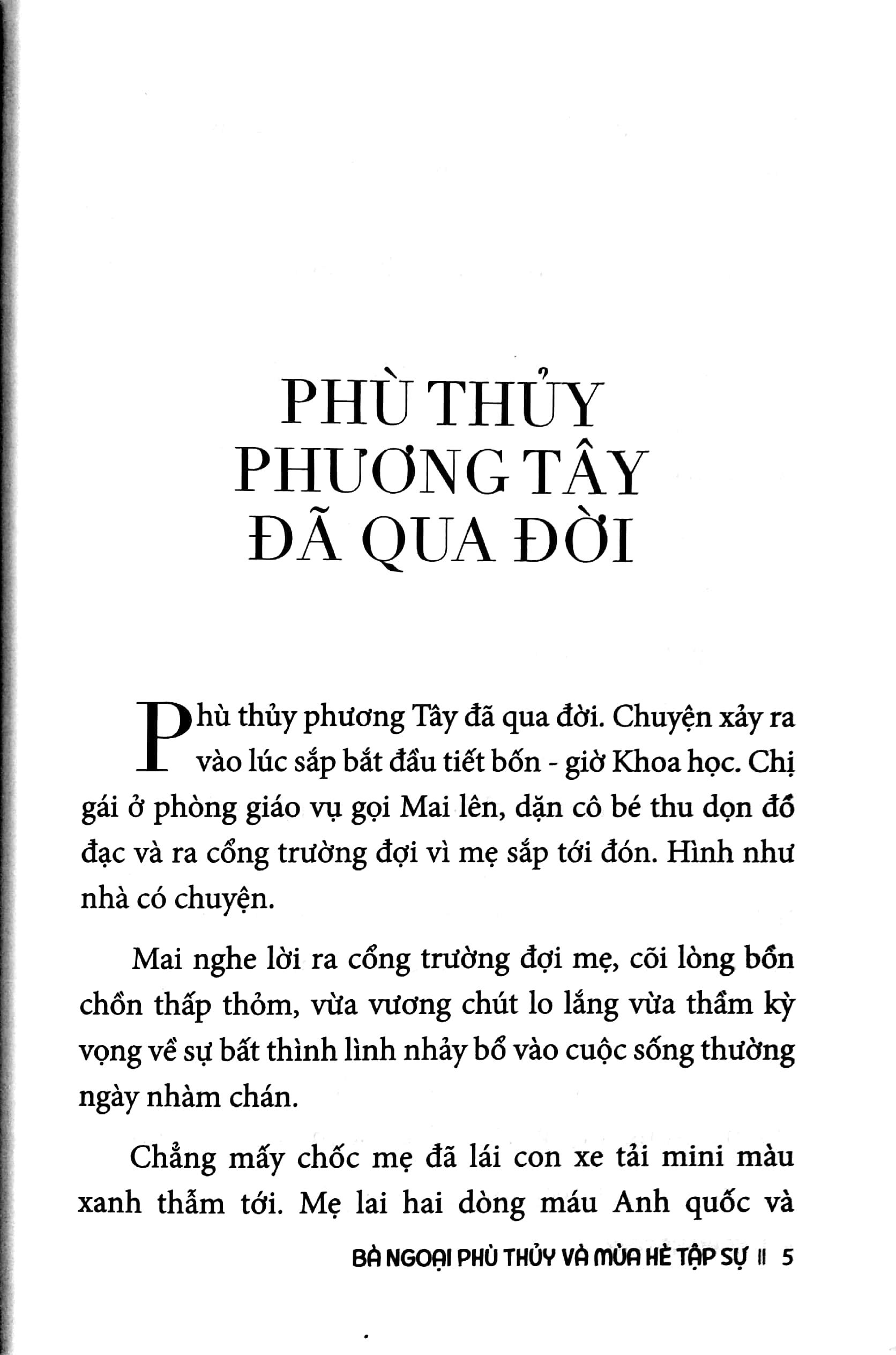 Bà Ngoại Phù Thủy Và Mùa Hè Tập Sự - Nishi No Majo Ga Shinda