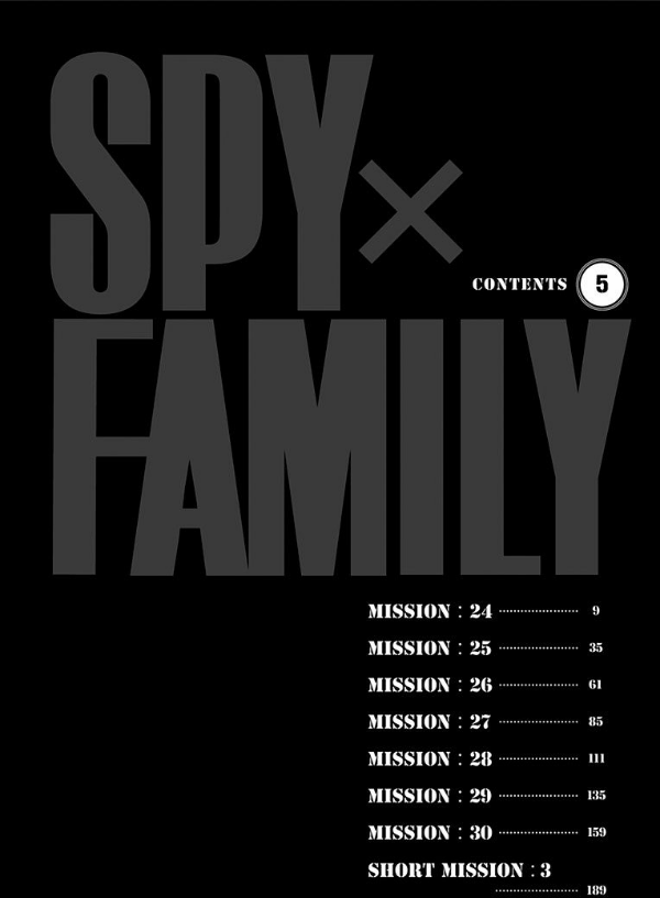 SPY X FAMILY 5