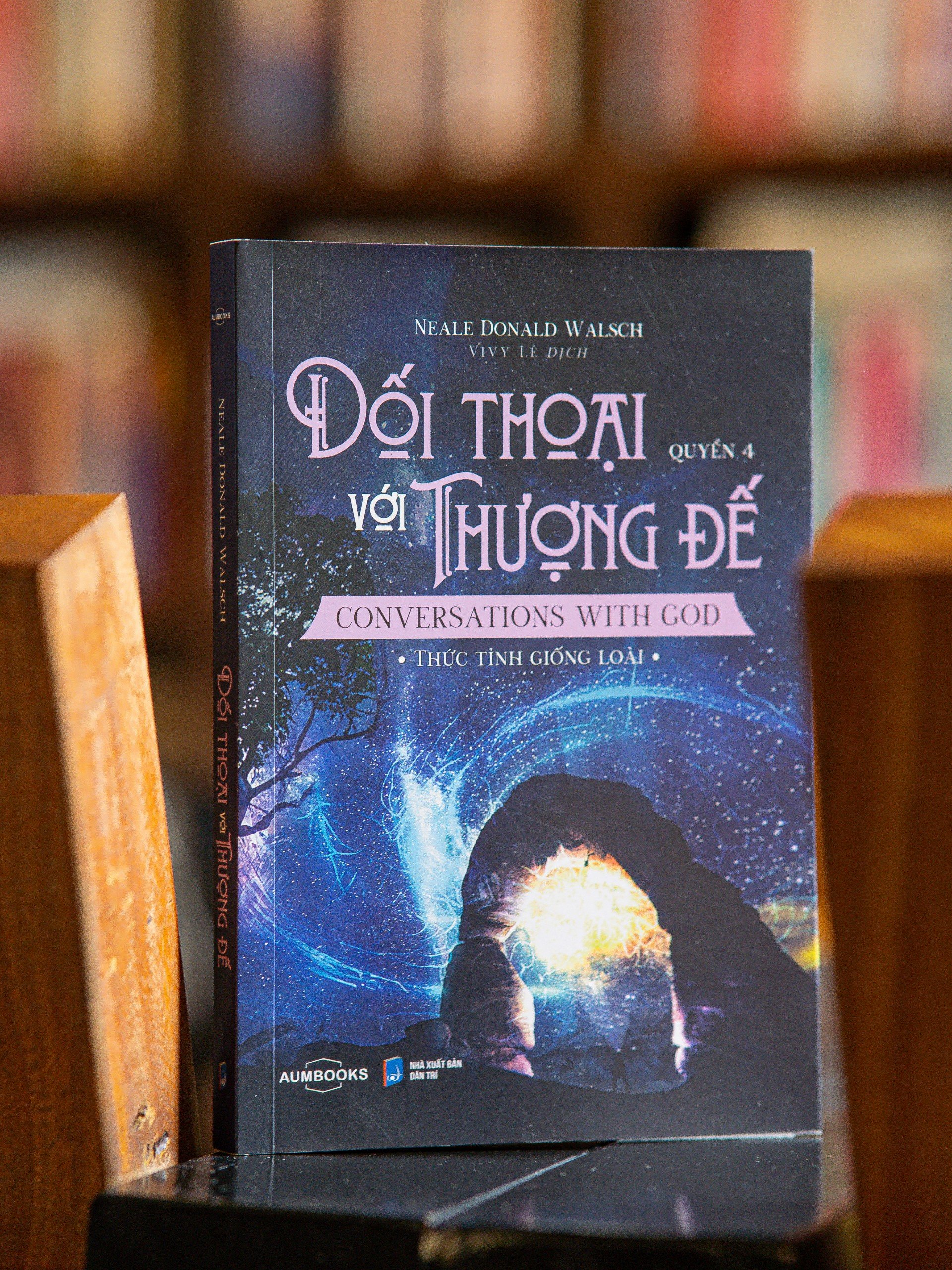 Sách Đối thoại với thượng đế ( Neale Donald Walsch ) - Thức tỉnh giống loài - Á Châu books, bìa mềm in màu