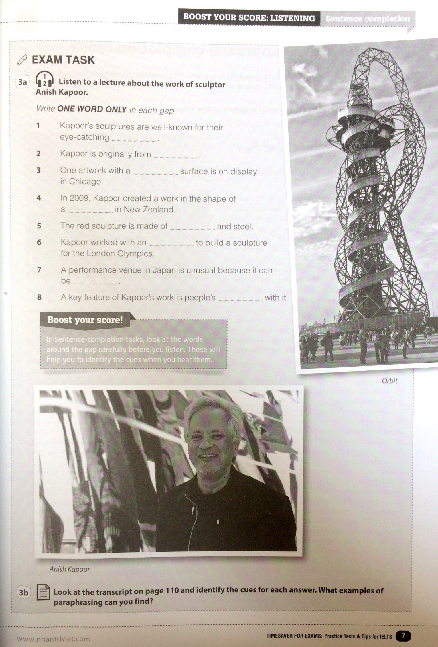 Timesaver For Exams - IELTS Practice Tests & Tips 5.5 - 7.5 (Kèm MP3)