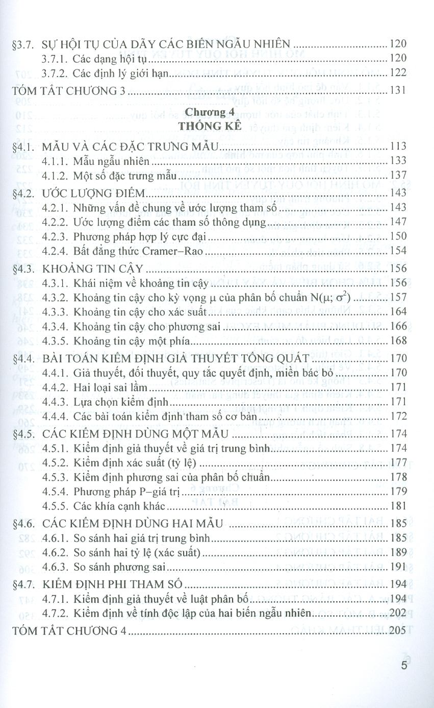 Xác Suất Thống Kê (Dùng cho sinh viên các trường Kỹ Thuật và Công Nghệ) (Tái bản lần thứ năm - năm 2024)