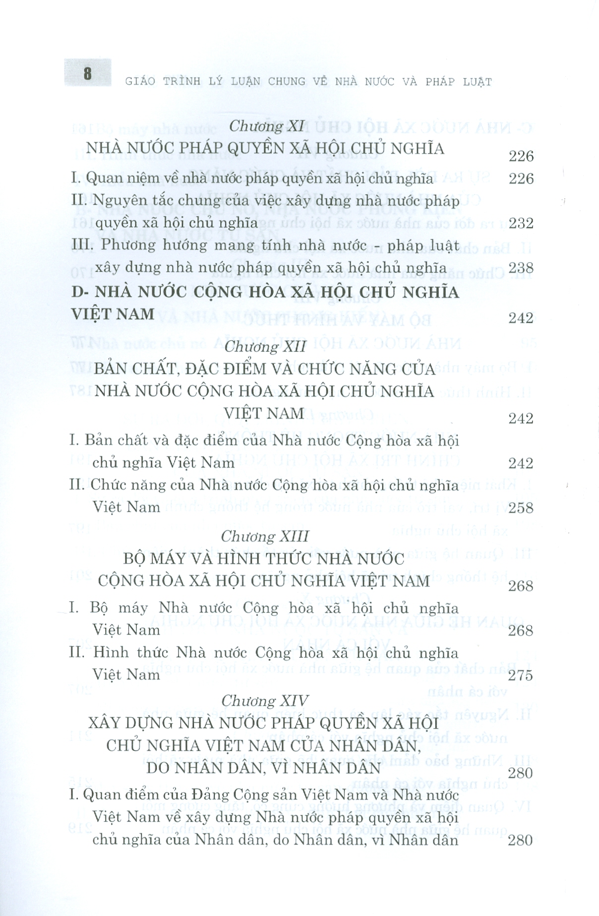 Giáo trình LÝ LUẬN CHUNG VỀ NHÀ NƯỚC VÀ PHÁP LUẬT (Dùng Cho Đào Tạo Đại Học, Sau Đại Học Và Trên Đại Học Ngành Luật) (Xuất bản lần thứ ba có chỉnh sửa, bổ sung) - Bản in năm 2022