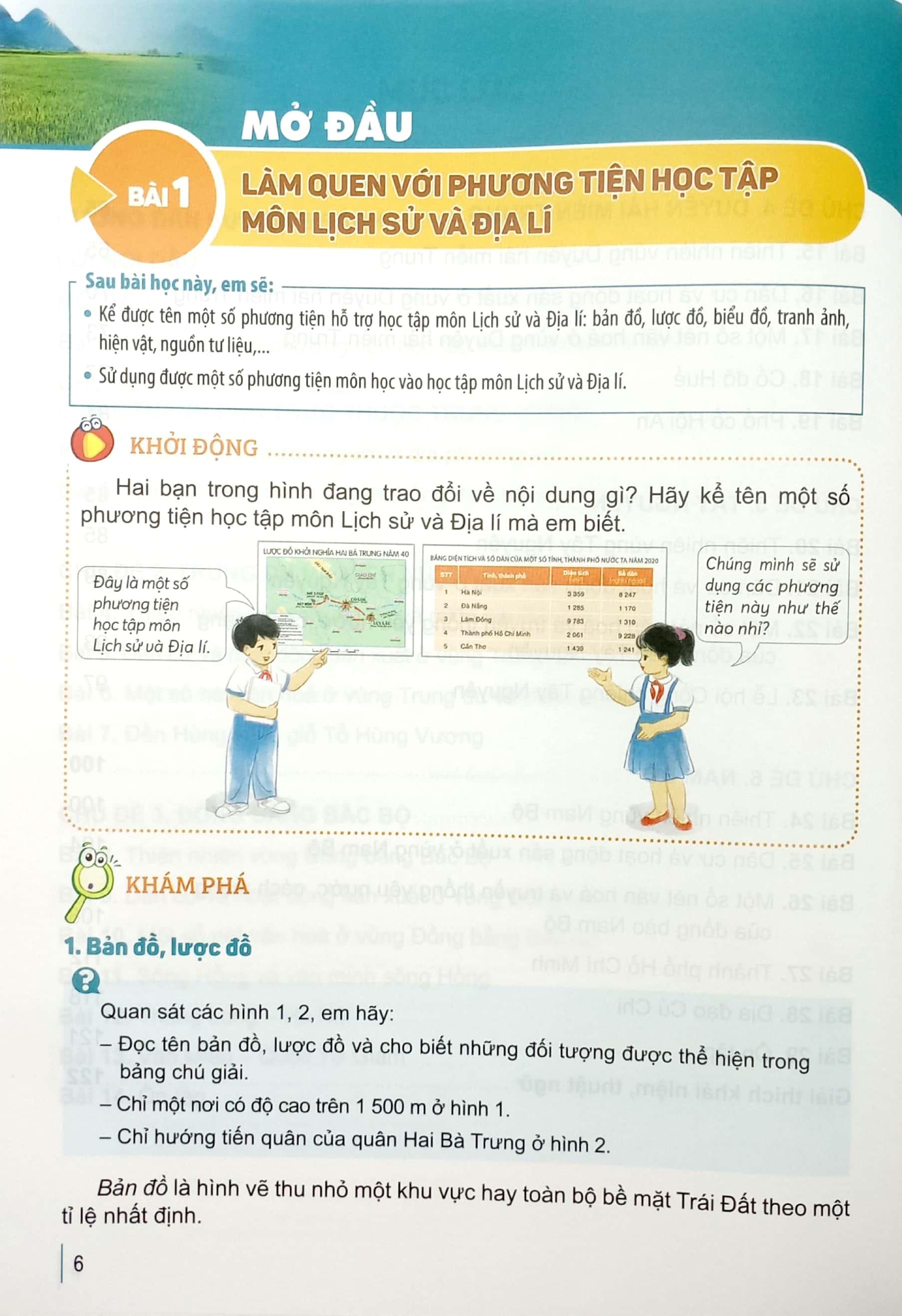 Sách Giáo Khoa Lịch Sử Và Địa Lí 4 (Kết Nối Tri Thức) (Chuẩn)