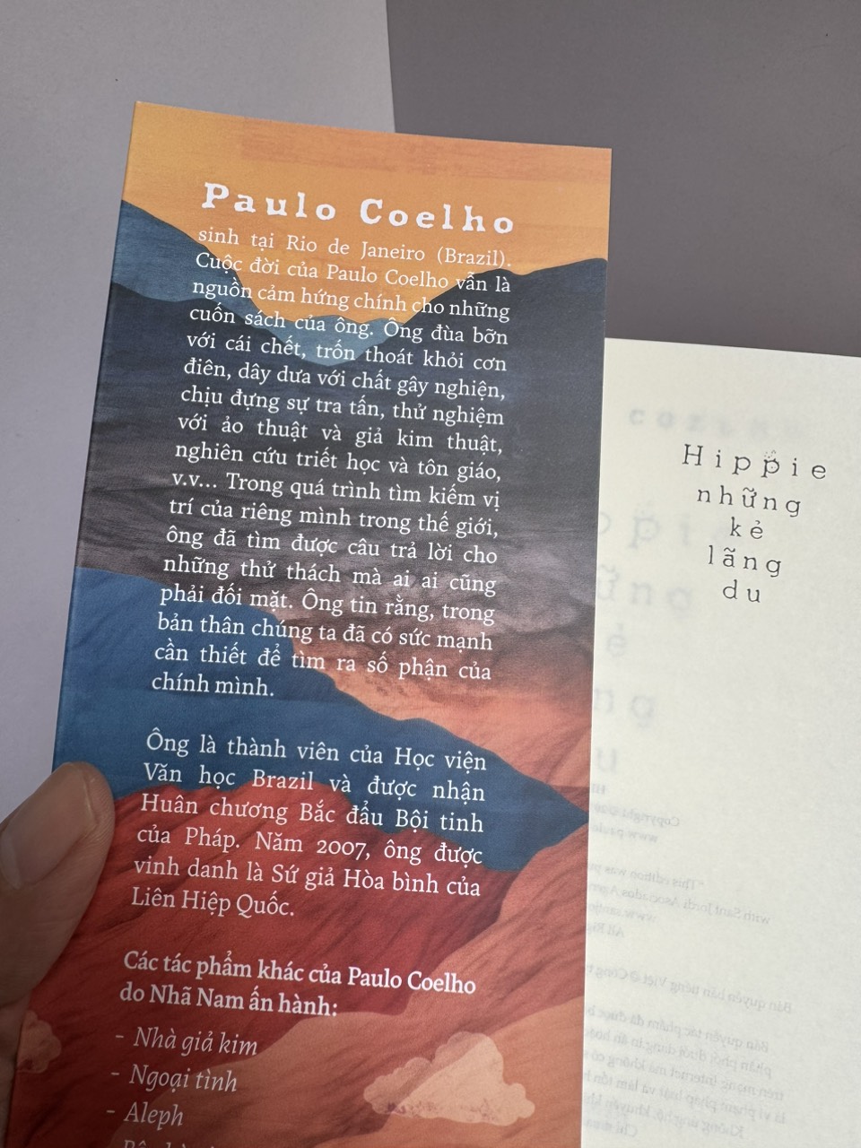 HIPPIE - NHỮNG KẺ LÃNG DU – Paulo Coelho – Trần Hải Đức dịch – Nhã Nam - NXB Hội Nhà Văn