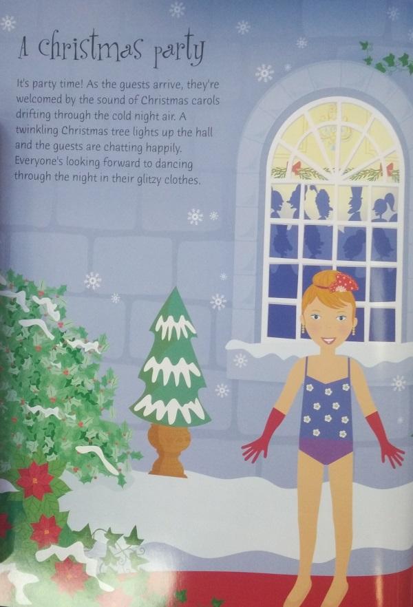 Sticker Dolly Dressing Christmas