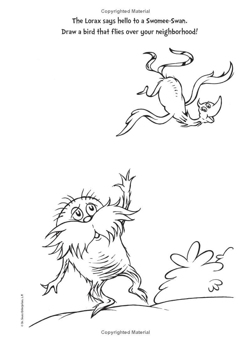 The Lorax Deluxe Doodle Book (Dr. Seuss