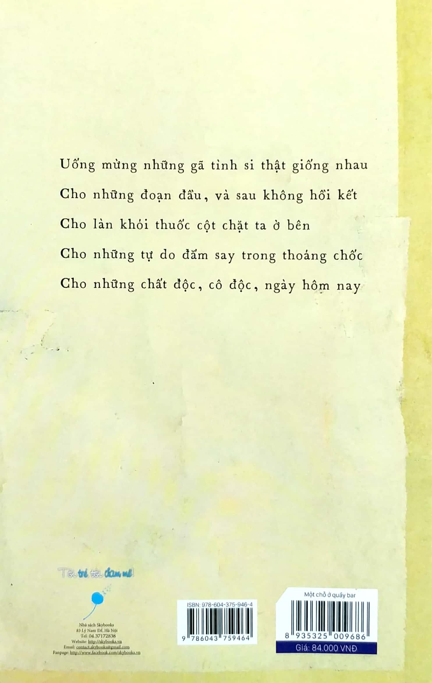 Một Chỗ Ở Quầy Bar