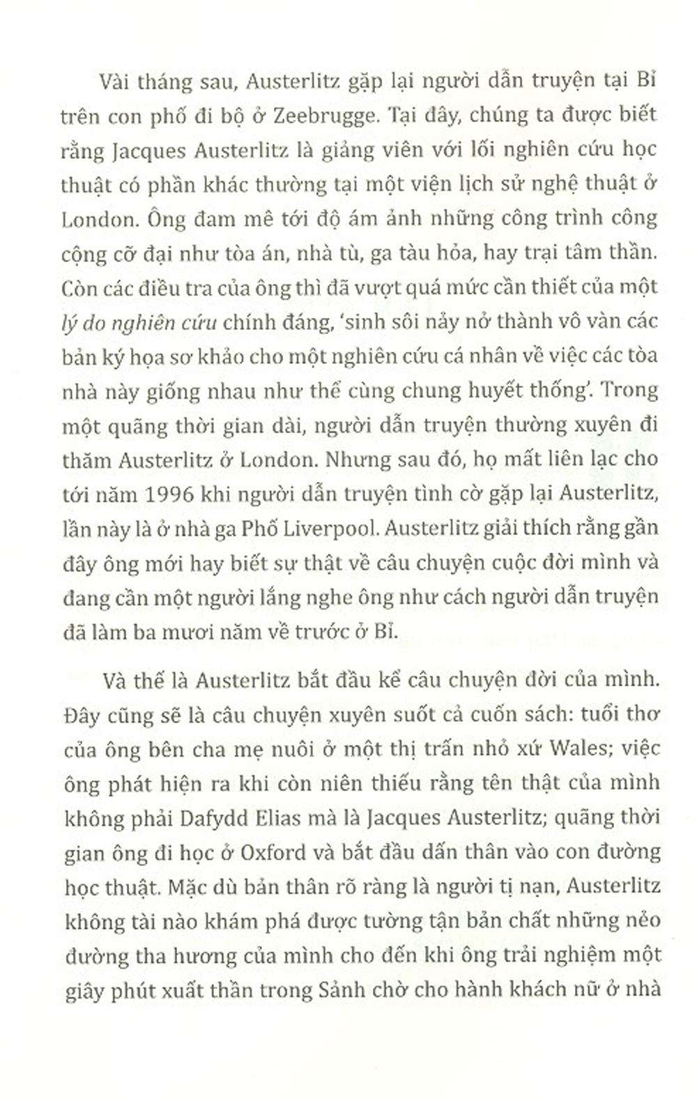 Một Cái Tên - Austerlitz