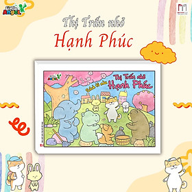 Sách Tô Màu - Thị Trấn Nhỏ Hạnh Phúc