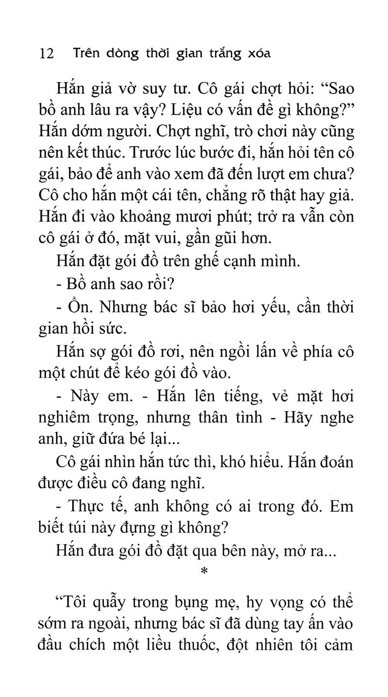 Trôi Trên Dòng Thời Gian Trắng Xóa