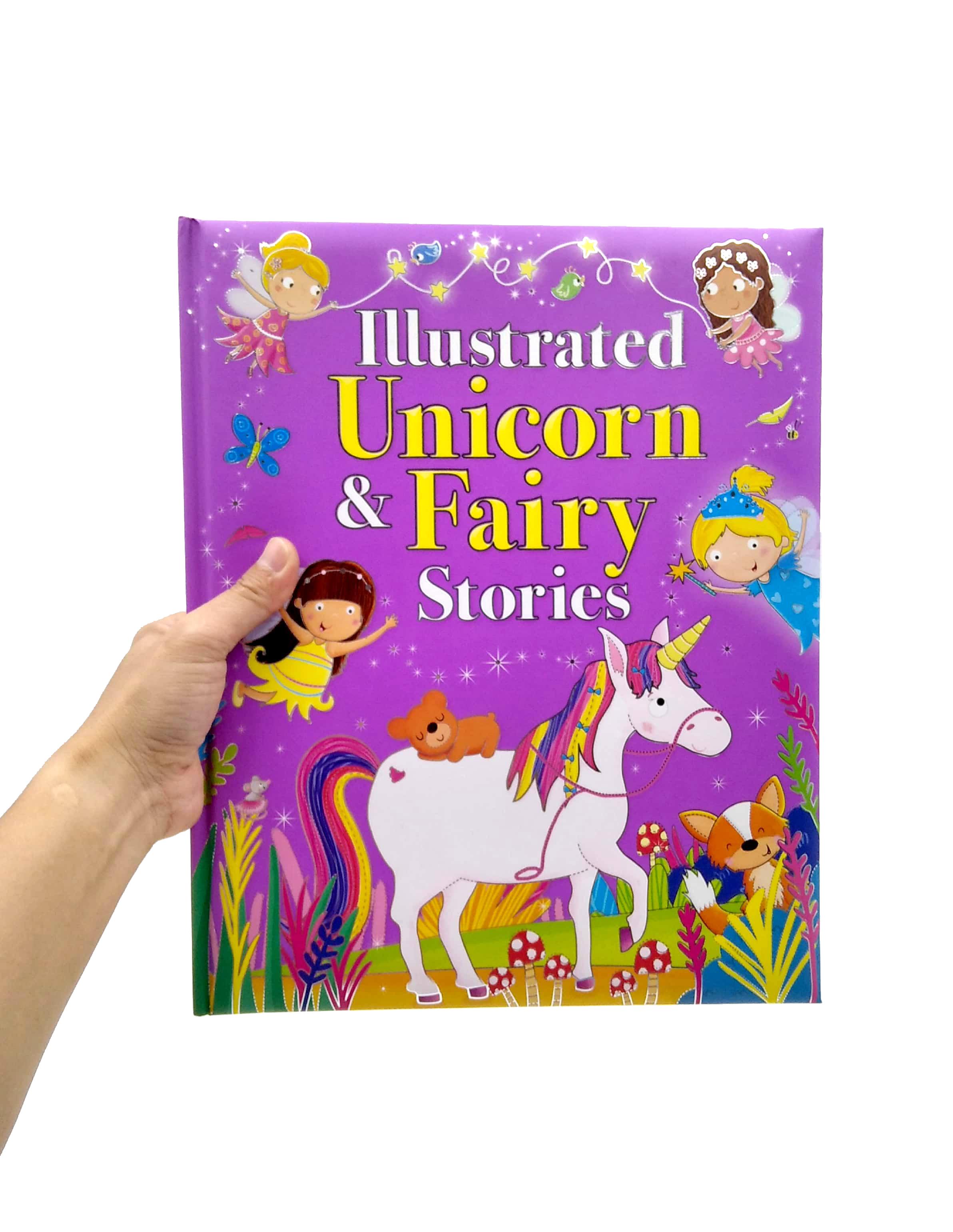 Illustrated Unicorn and Fairy Stories (Padded)