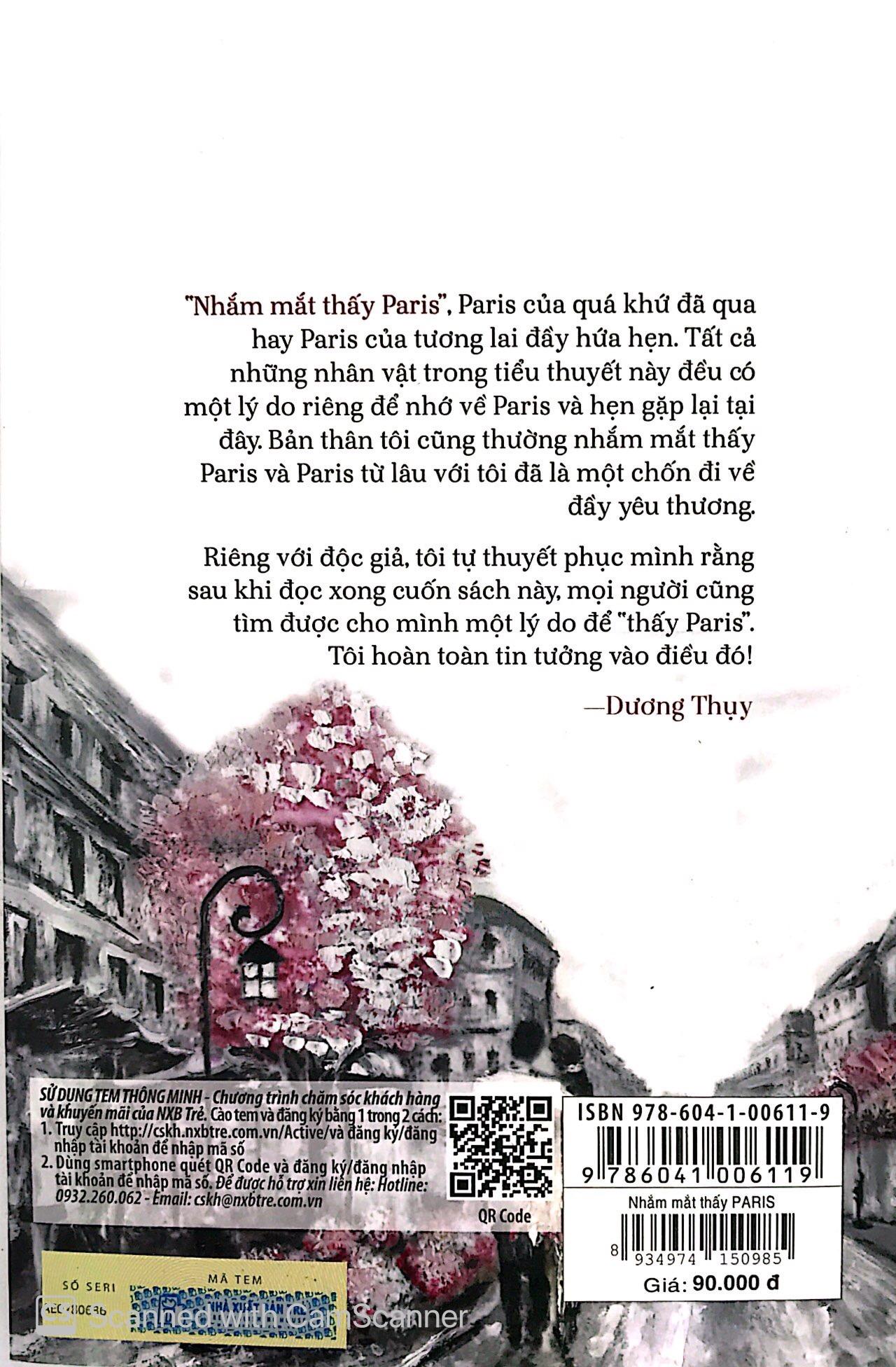 Nhắm Mắt Thấy Paris (Tái Bản)