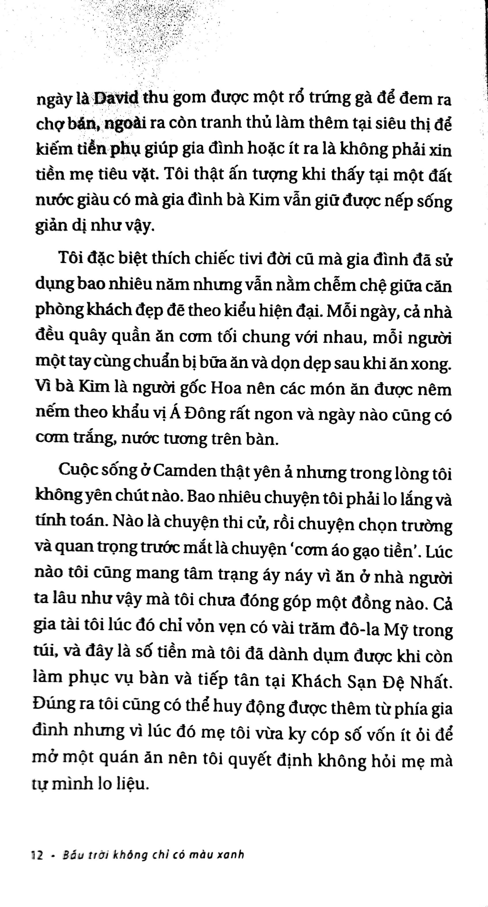Bầu Trời Không Chỉ Có Màu Xanh (Tái Bản 2017)