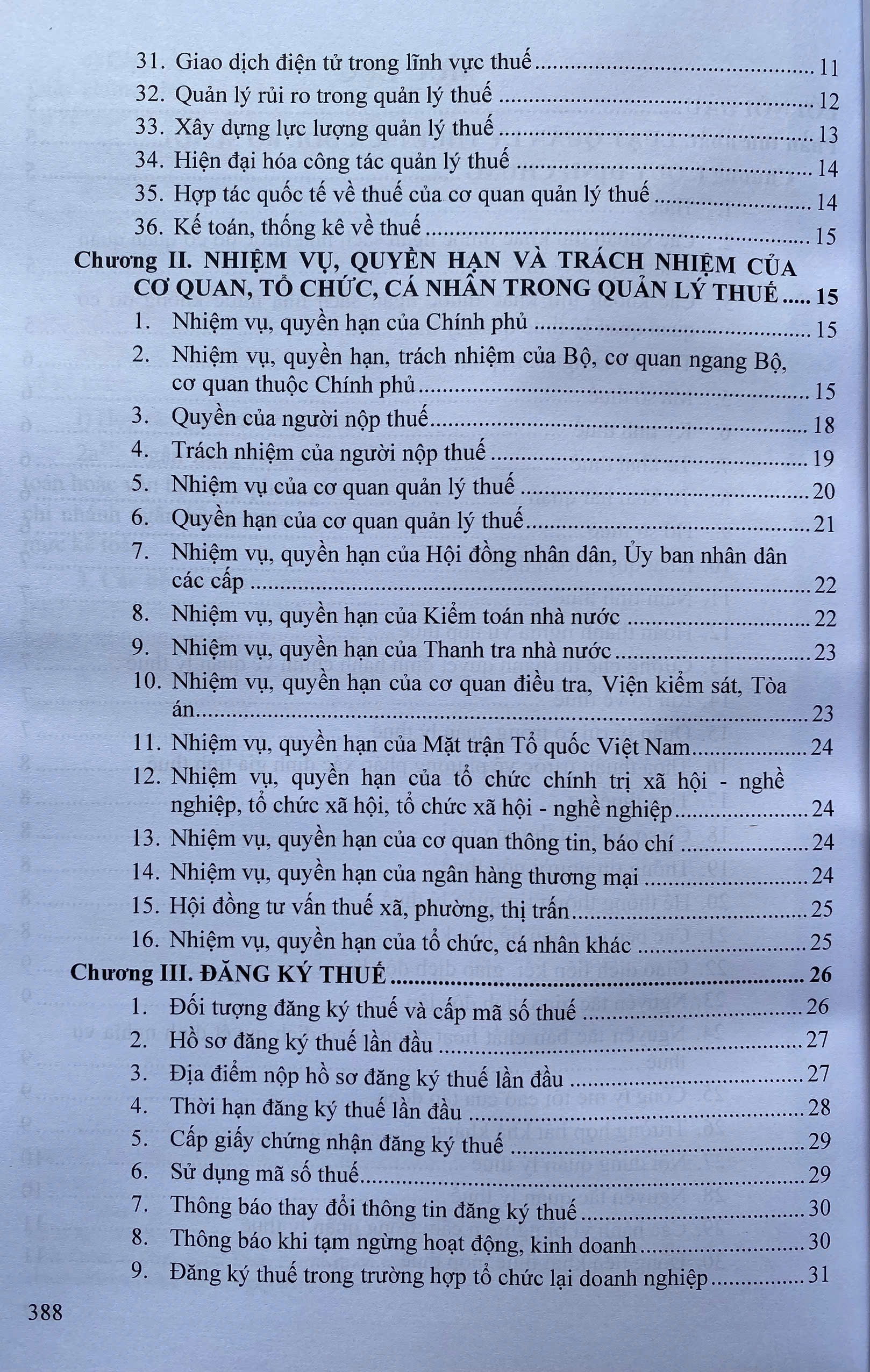 Chỉ Dẫn Áp Dụng Luật Quản Lý Thuế ( Sửa đổi, bổ sung ) Những Quy Định Mới Trong Công Tác Kế Toán Dành Cho Các Loại Hình Doanh Nghiệp