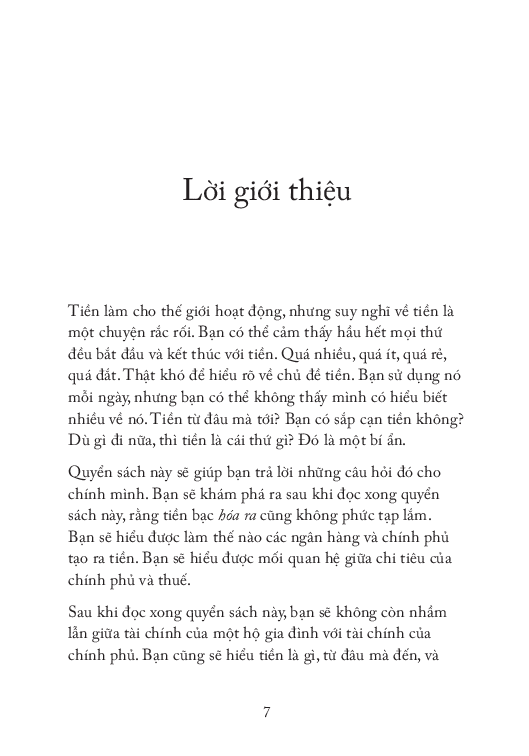 Hiểu Đúng Về Tiền