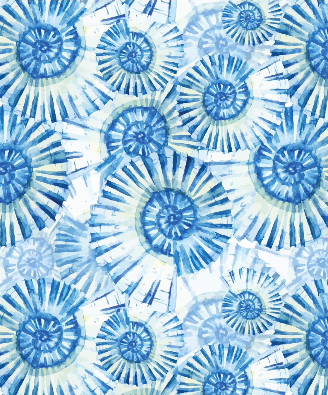 Blue & White Note Cards, 24 Blank Cards: 8 Unique Designs With 25 Patterned Envelopes