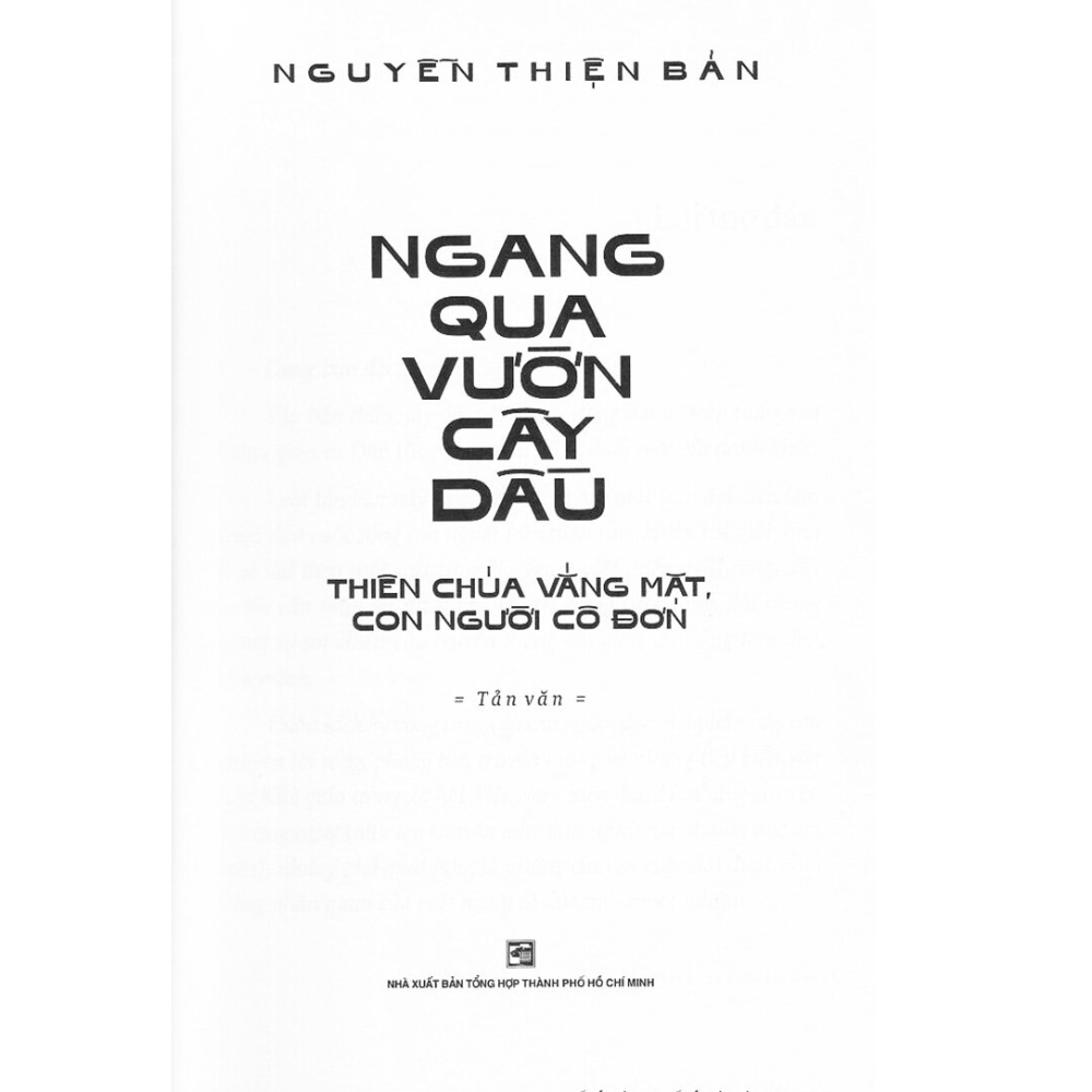 Ngang qua vườn cây dầu