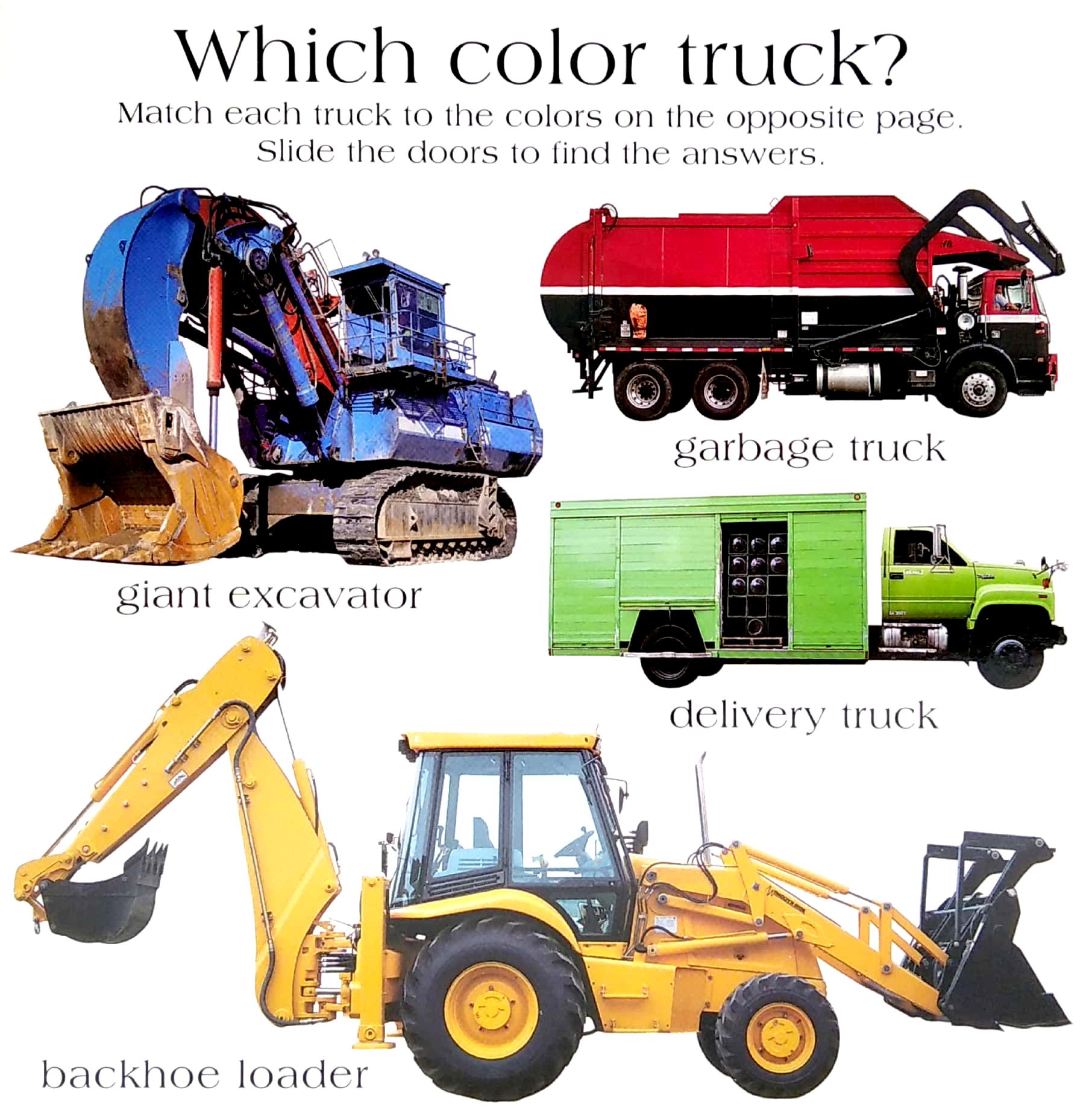 Slide And Find - Trucks