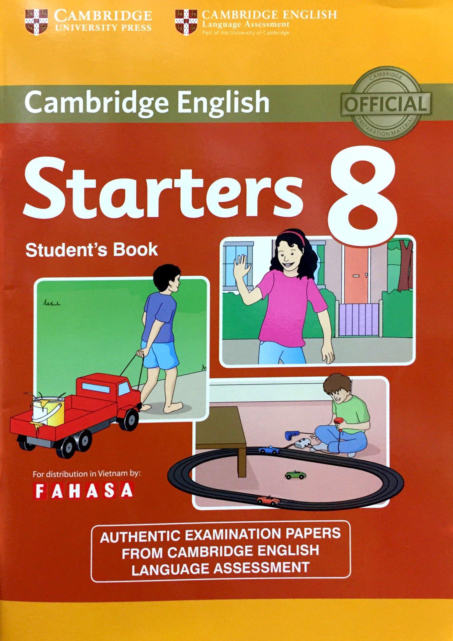 Cambridge Young Learner English Test Starters 8: Student Book