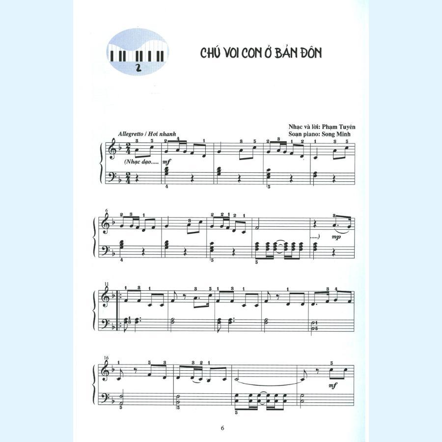 Sách - Những Nhạc Khúc Hay Và Dễ Soạn Cho Đàn Piano - Huy Hoàng