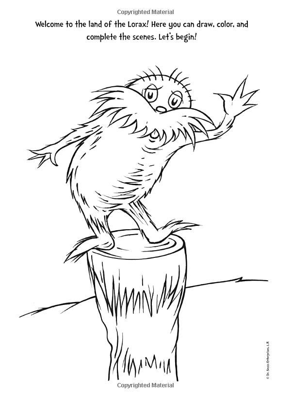 The Lorax Deluxe Doodle Book (Dr. Seuss