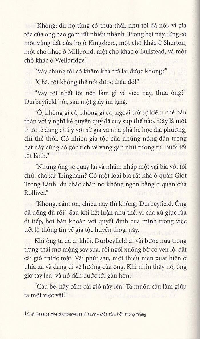 Tess Một Tâm Hồn Trong Trắng