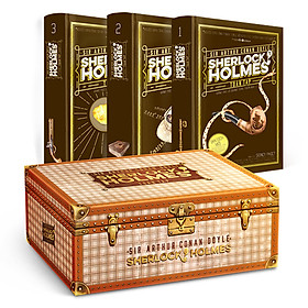 Sherlock Holmes Toàn Tập  (3 Tập - Bìa Cứng - Hộp Ngang)