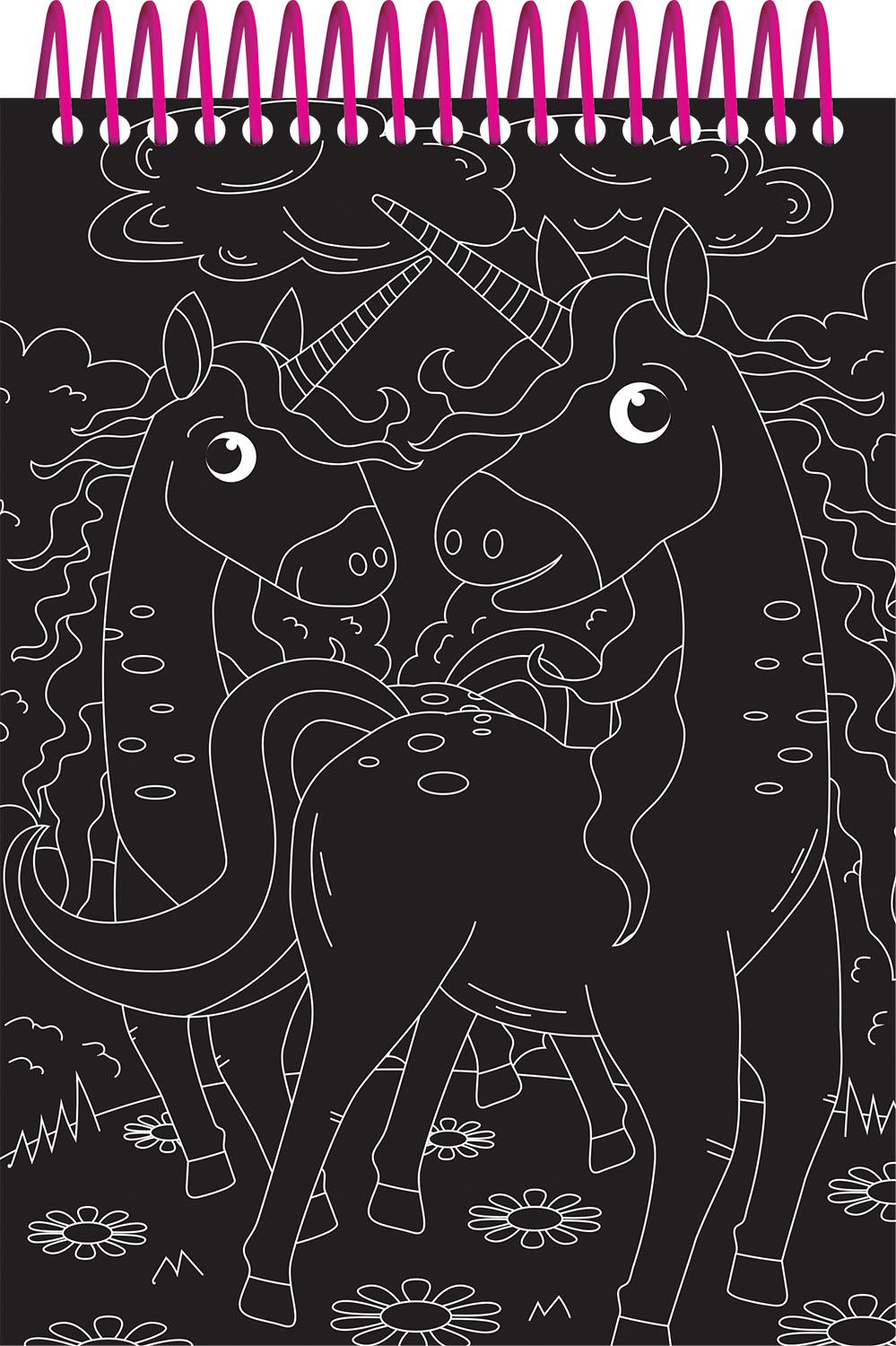 Scratch & Colour Unicorns
