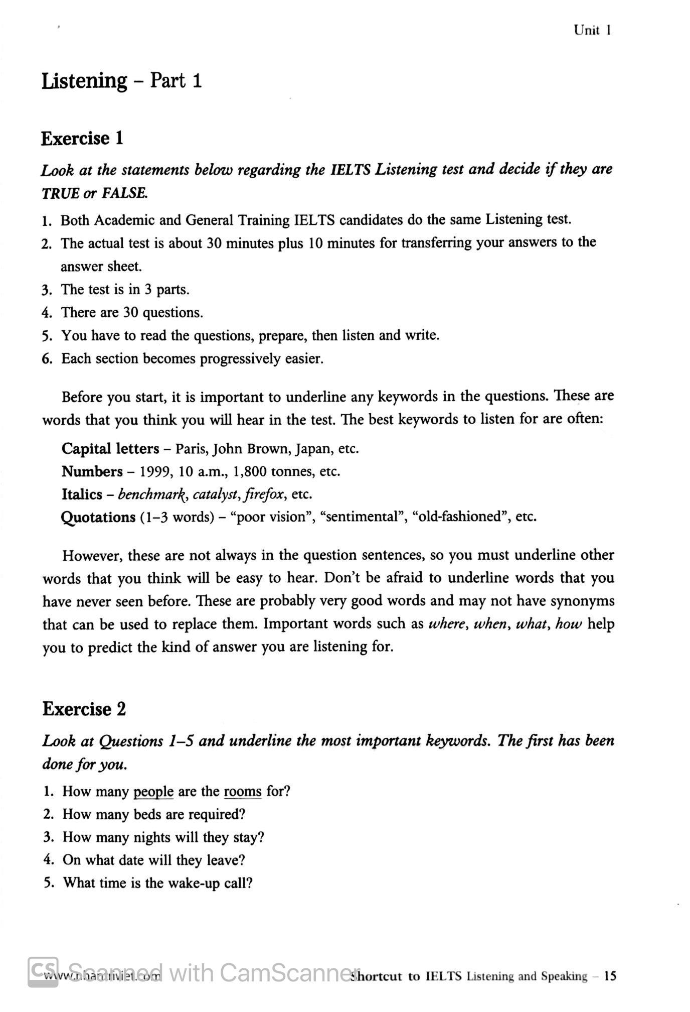 Shortcut To IELTS Listening And Speaking