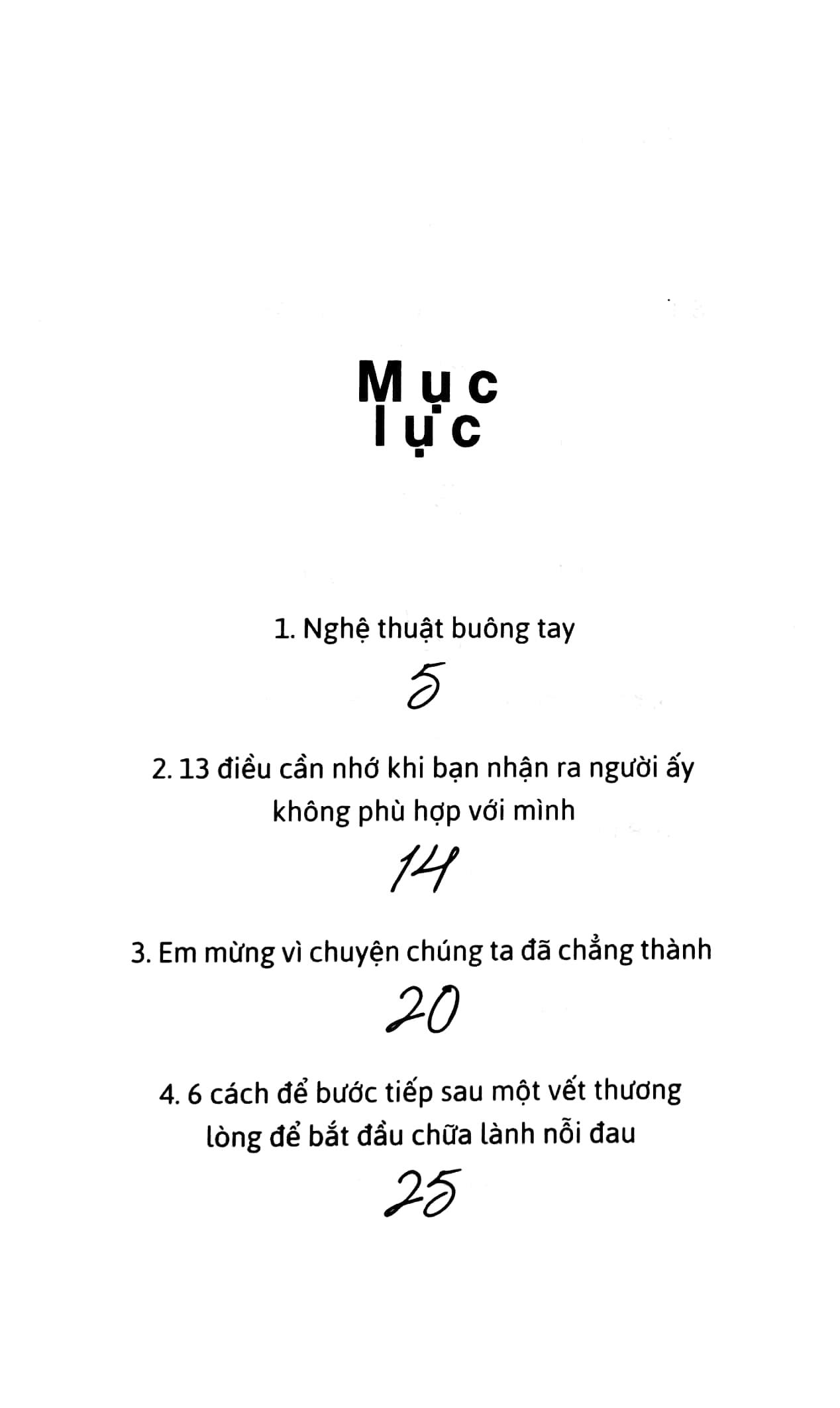 Điều Đẹp Nhất Có Khi Là Buông Tay (Tái Bản)