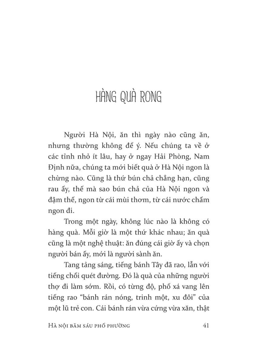 Hà Nội Băm Sáu Phố Phường (Tái bản 2019)