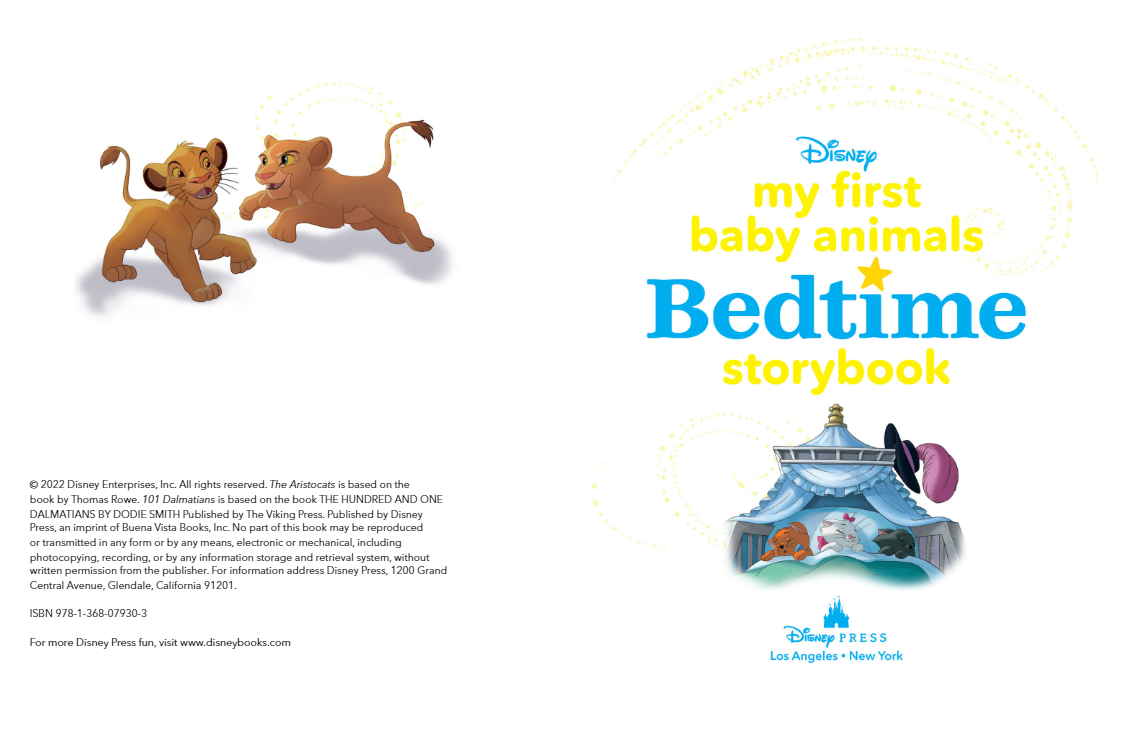 My First Baby Animals Bedtime Storybook
