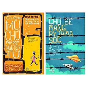Sách Kinh Điển Combo 2 Cuốn: Cô Gái Mù Chữ Phá Bom Nguyên Tử +  Chú Bé Mang Pyjama Sọc