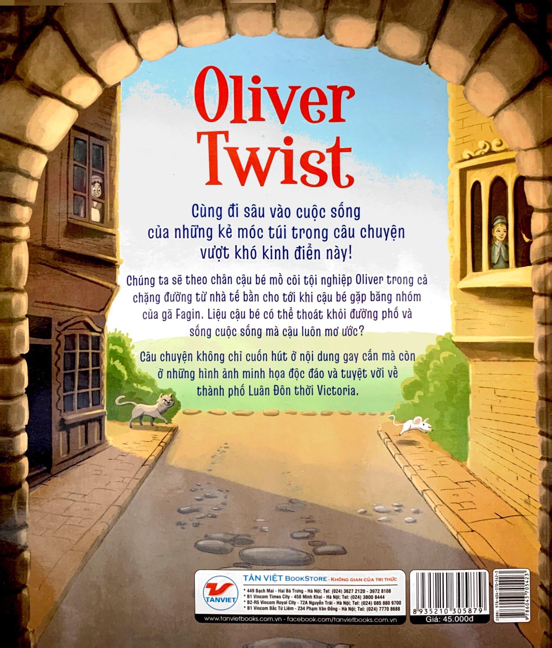 Phiên Bản Kể Lại Đầy Lôi Cuốn Của Tác Phẩm Văn Học Kinh Điển - Oliver Twist